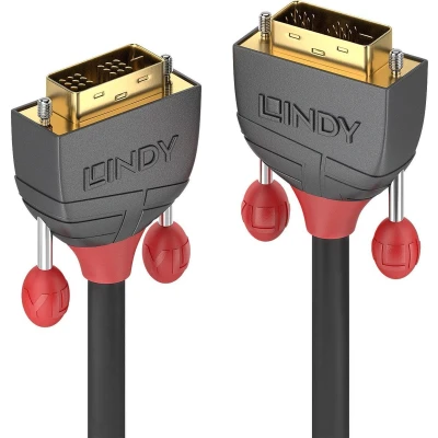 Afbeelding van LINDY 36241 DVI kabel Aansluitkabel D 18+1 polige stekker, stekker 15.00 m Zwart