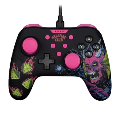 Afbeelding van Stranger Things Switch controller 3m kabel extra functies