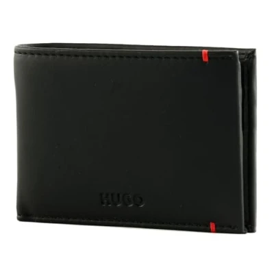 Afbeelding van HUGO Kaarthoes Oscaar 6CC Wallet Black Zwart