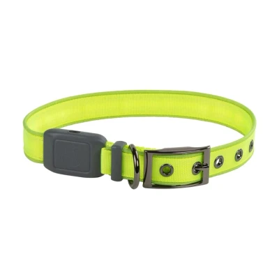 Afbeelding van Nite Ize NiteDog LED Halsband Maat L Limegroen Oplaadbaar