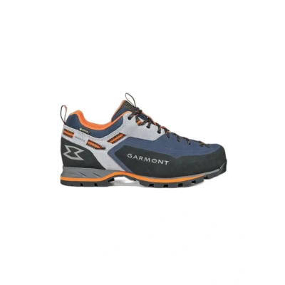 Afbeelding van GARMONT Dragontail MNT Evo GTX waterdichte en stabiele instapschoenen voor heren, met suède bovenmateriaal gripvaste loopzool, klimschoenen, wandelschoenen, Insigna Blue Frost Grey, 43 EU