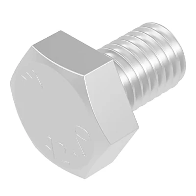 Afbeelding van SECCARO Zeskantschroef M6 x 10 mm, roestvrij staal V2A VA A2, DIN 933 / ISO 4017, zeskant, 20 stuks