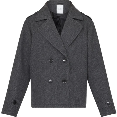 Afbeelding van SISTERS POINT Caleb new1 Dames Jas D. grey Maat XL