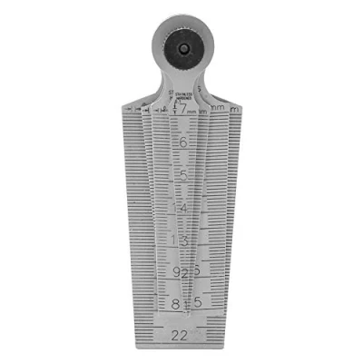 Afbeelding van Lassen Taper Feeler Gauge,1 Set RVS Rulers Gat Inspectie Tool voor het meten van binnendiameter, Grootte, Gap Grootte en Slot Size
