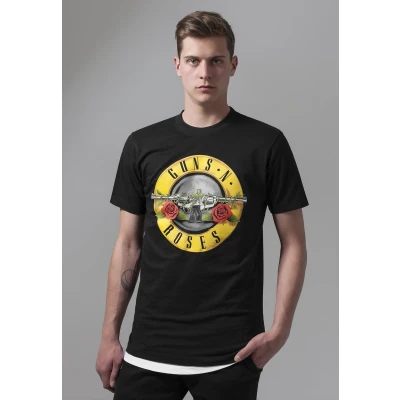 Afbeelding van Mister Tee GUNS N‘ Roses Tshirt print, Heren, Maat: XS, Black