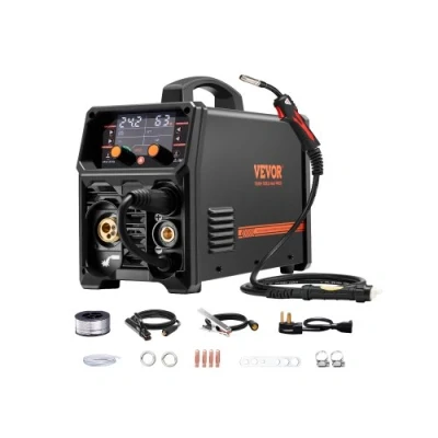 Afbeelding van VEVOR 5 in 1 lasapparaat MIG TIG 250A 8,2 KVA Plus synergic