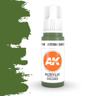 Afbeelding van Intermediate Green Acrylic Modelling Colors 17ml AK11149