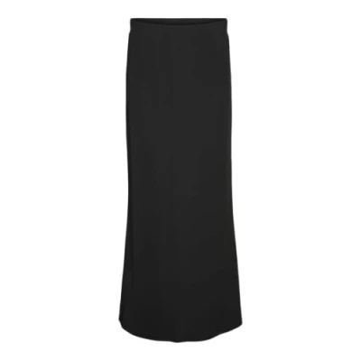Afbeelding van VERO MODA VMKANVA Long NW Glitter Rok JRS, Zwart/Detail: Black Lurex, M