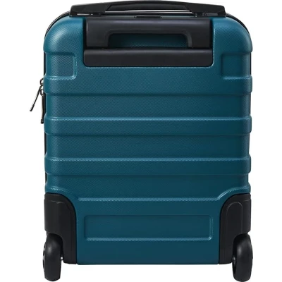 Afbeelding van Hardschalige handbagage trolley koffer voor onder de stoel, 24l, 40x30x20cm, (Endless Sea, 40 x 30 20 cm)