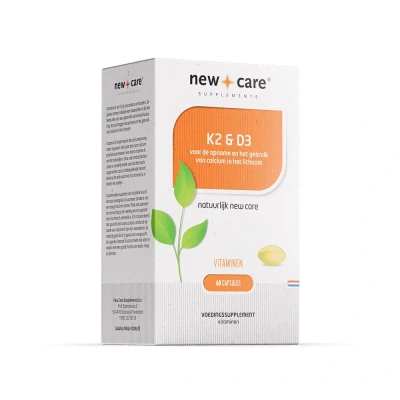 Afbeelding van New Care K2 en D3 (60 caps)