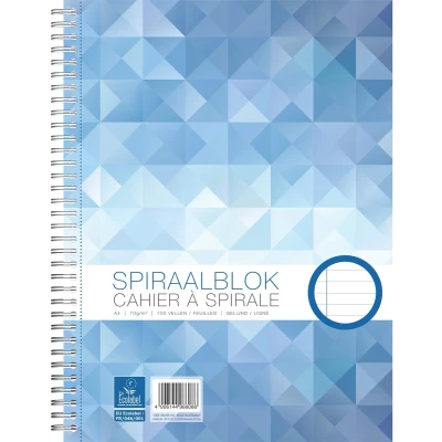 Afbeelding van Work, spiraalschrift, ft A4, 70 g, gelijnd, 200 bladzijden spiraalschrift