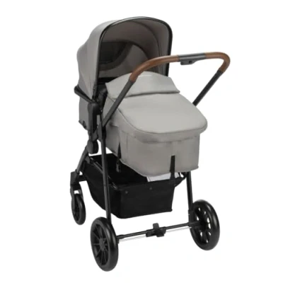 Afbeelding van Bebeconfort Haze Trio 3 in 1 reissysteem kinderwagen 0 4 jaar (0 22 kg) 2 zitgedeelte Mineral Gray