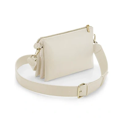 Afbeelding van BagBase Boutique Soft Cross Body Bag BG759 OYSTER