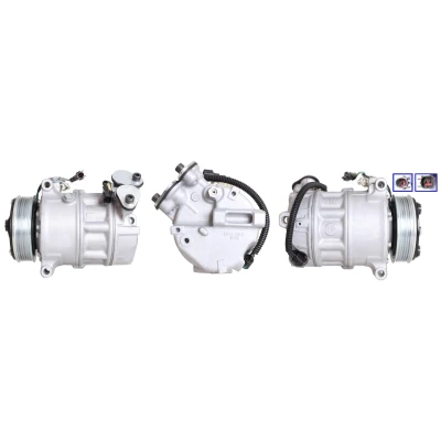 Afbeelding van LUCAS ACP01109 AC Compressor PAG 46 R134a Met pakkingen