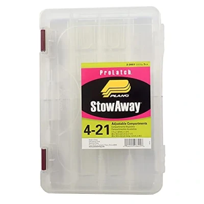 Afbeelding van Plano 2 3601 00 Dunne Stowaway met verstelbare verdelers, helder, One Size (2360100)