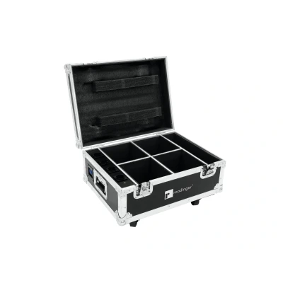 Afbeelding van Roadinger Flightcase 4x AKKU UP 4 QuickDMX met charging functio
