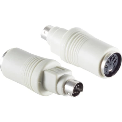 Afbeelding van PS/2 (m) DIN 5 pins (v) toetsenbord adapter / beige
