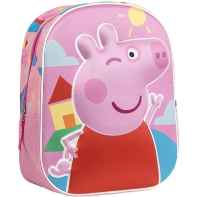 Afbeelding van 3D schoolrugzak Peppa Pig Roze 25,0 x 31,0 10,0 cm