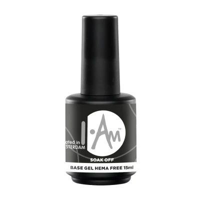 Afbeelding van I.Am Soak Off Base Gel HEMA Free (15ml)