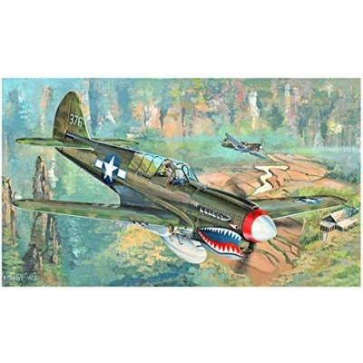 Afbeelding van Trumpeter 02212 1/32 P 40N Kitty Hawk modelbouwset, modelbouwaccessoires, meerkleurig