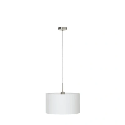Afbeelding van EGLOÂ PasteriÂ Â HanglampÂ 1Â LichtsÂ Ã ̃38cmÂ Nikkel MatÂ Wit