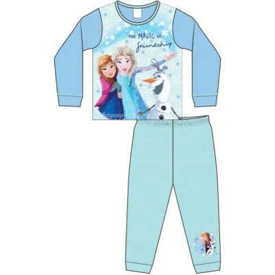 Afbeelding van Frozen Disney pyjama blauw/groen Anna en Elsa pyama maat 86/92