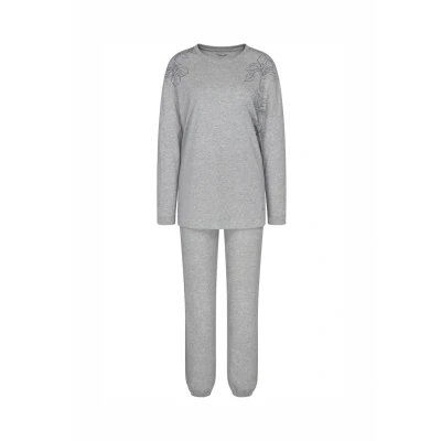 Afbeelding van Triumph SET Pyjama, Dames, Maat: 48, Dark grey melange
