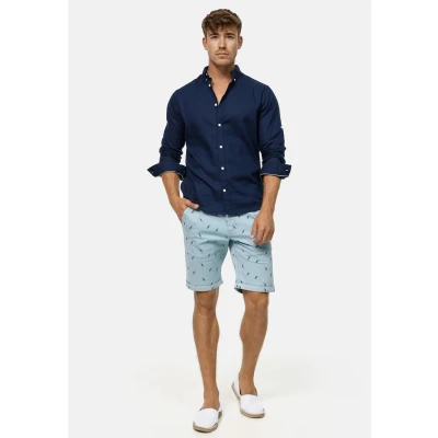 Afbeelding van Indicode Jeans Elisa Shorts, Heren, Maat: Large, Blue wave