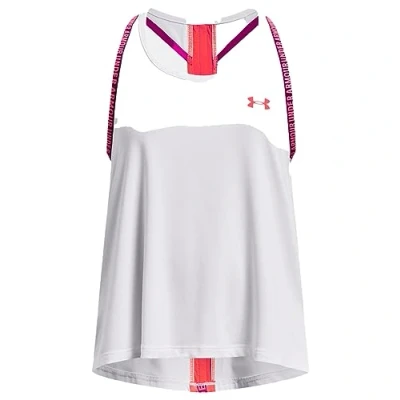 Afbeelding van Under Armour Knockout TANK Top voor kinderen, Maat: 116, Weiss rot