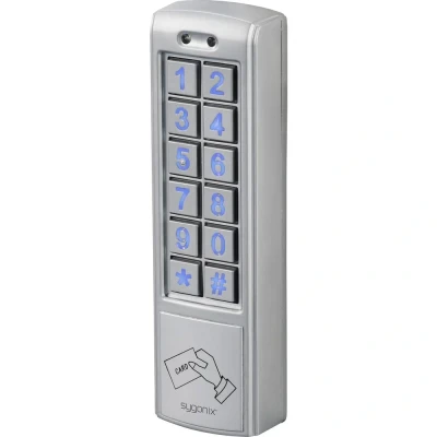 Afbeelding van Sygonix SY 6421352 Codetoetsenbord Met RFID Oppervlakmontage 12 V DC/AC, 24 DC/AC IP66 verlicht toetsenbord