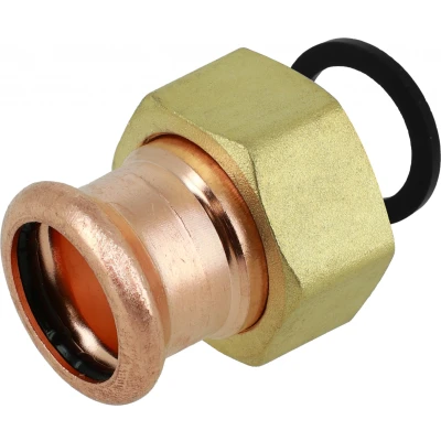 Afbeelding van BONFIX Press RK wartelkoppeling vlakke dichting (water) 1 x 28
