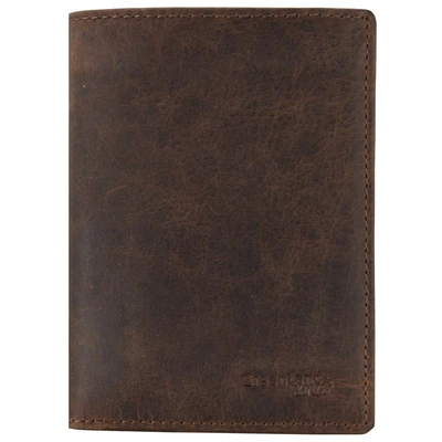 Afbeelding van GreenLand Nature Portemonnee Montana van leer in used look, lengteformaat