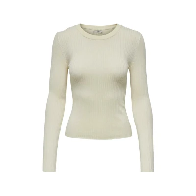 Afbeelding van JDY Jdyplum L/S O Neck Pullover KNT Noos, Eggnoga, XS