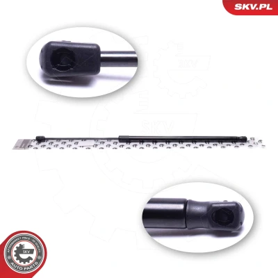 Afbeelding van ESEN SKV 52SKV792 Gasveer achterklep 610N 652mm Aan beide zijden BMW: X3 (F25) xDrive 28 i, 30 d, 35 20 xDrive35i 3.0
