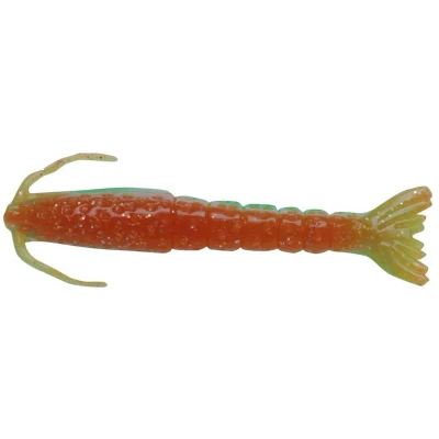 Afbeelding van Berkley Gulp! Saltwater Shrimp 4in Creature Bait (4 Stuks) Nuclear Chicken Shad