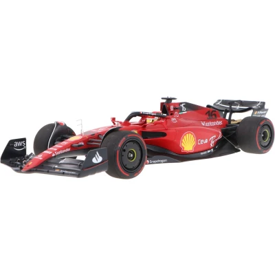 Afbeelding van Ferrari F1 75 BBR Models Modelauto 1:18 2022 Charles Leclerc Scuderia BBR221816 Bahrain GP