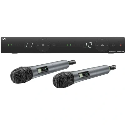 Afbeelding van Sennheiser XSW 1 825 DUAL E draadloze handheld microfoons (E: 821 832/863 865 MHz)