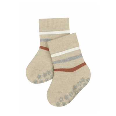 Afbeelding van Falke Multi Stripe CP Sokken voor kinderen, Maat: 74/80, Sand mel
