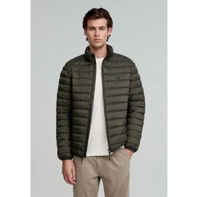 Afbeelding van Scalpers Puffer Jas, Heren, Maat: 38, Khaki