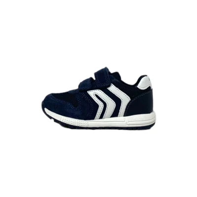 Afbeelding van Geox Sneakers laag voor kinderen, Maat: 20, Blue Leer en textiel