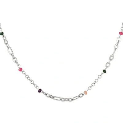 Afbeelding van RVS Ketting Vrolijk Yehwang One size Zilver