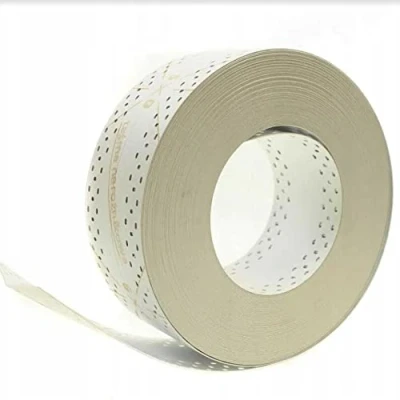 Afbeelding van Generic Randbescherming hoekrail voor gipsplaten, voegenband, afdichtband, sim tapes V, 25 m / 50 mm
