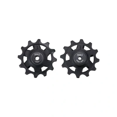 Afbeelding van BBB Cycling Derailleurwieltjes RollerBoys Duurzaam Compatibel met SRAM Zwart 12T BDP 10