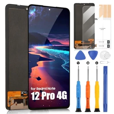 Afbeelding van voor Xiaomi Redmi Note 12 Pro 4G lcd display, scherm vervangend beeldscherm 2209116AG 6,67 inch touchscreen digitizer volledige montage met gereedschap