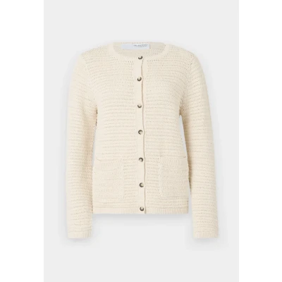 Afbeelding van Selected Femme Slfvinna Structure Vest, Dames, Maat: 34, Birch