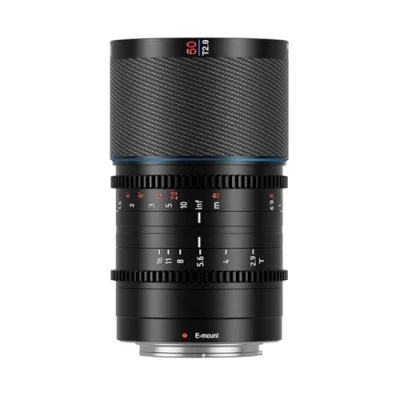 Afbeelding van SIRUI Saturnus 50mm T2.9 1.6X Full Frame Koolstofvezel Anamorfe Lens, Cine Lens Minder Dan 500g (Natuur Flares, E Mount)