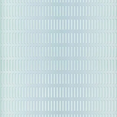 Afbeelding van Alberts 466817 Geperforeerde plaat sleuf aluminium, zilverkleurig geanodiseerd 200 x 1000 0,8 mm