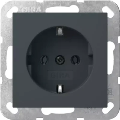 Afbeelding van Gira Systeem 55 wandcontactdoos randaarde 16A 250V