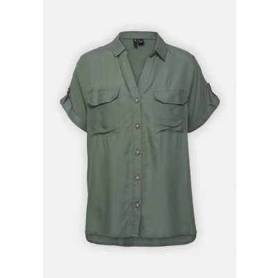 Afbeelding van VERO MODA blouse VMBUMPY olijfgroen