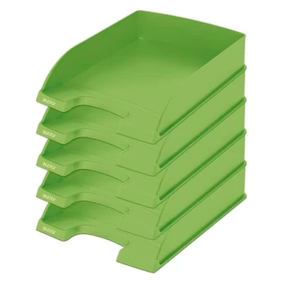 Afbeelding van Leitz Brievenbak, A4, 100% Recyclebaar, Klimaatneutraal, Blue Angel Gecertificeerd, Recycle Collectie, Groen, 52275050